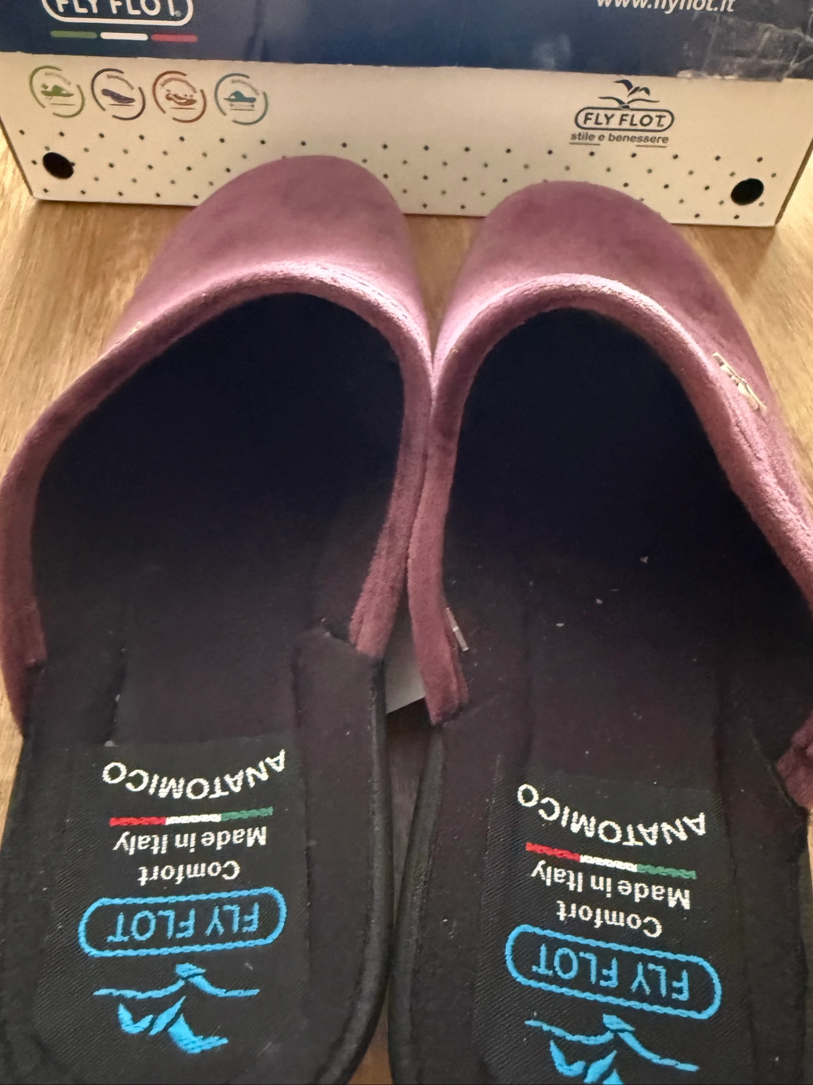 Purple indoor FLY FLOT slipper size 37 – photo 5